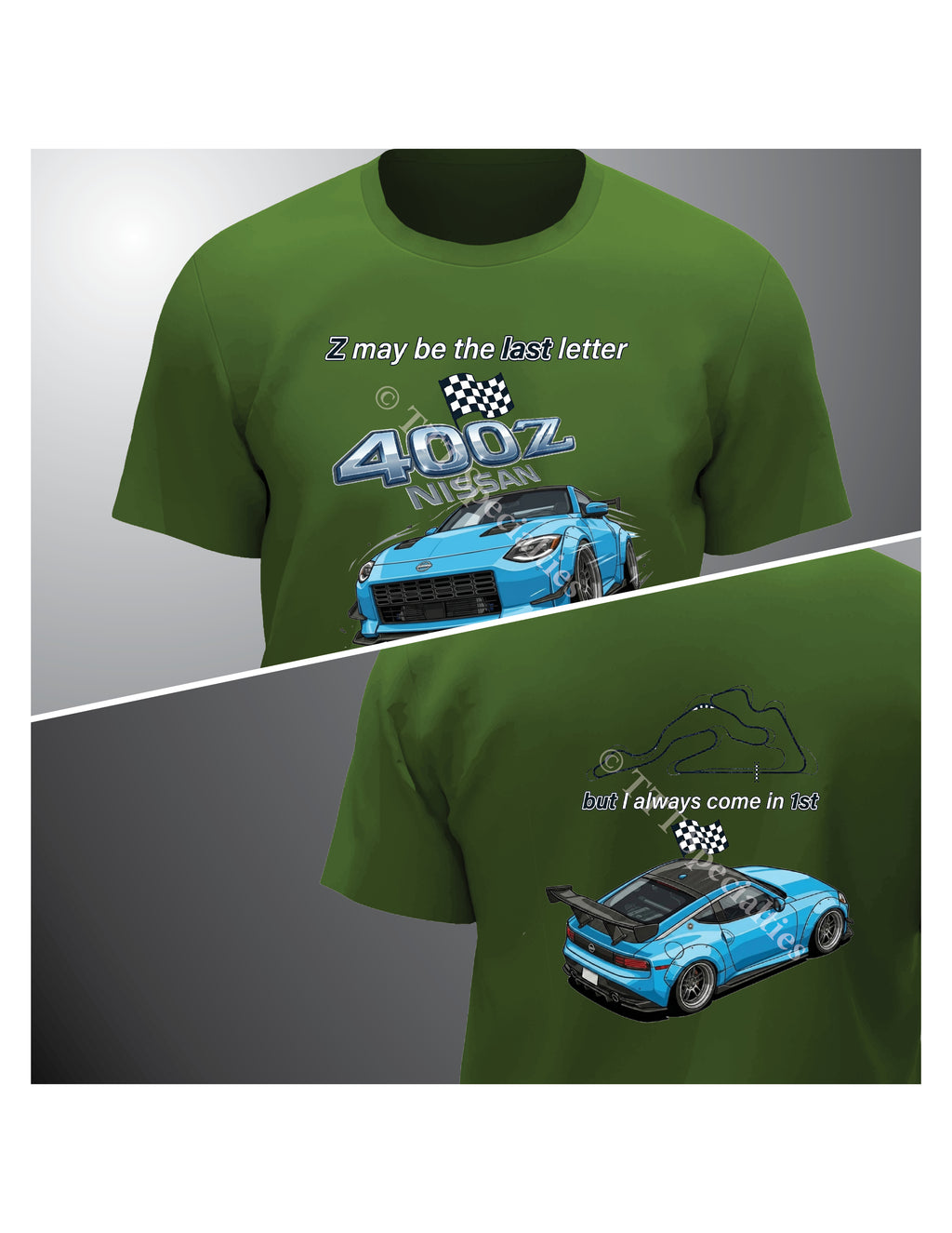 Z_Last_1st_400z - Short Sleeve T-Shirt