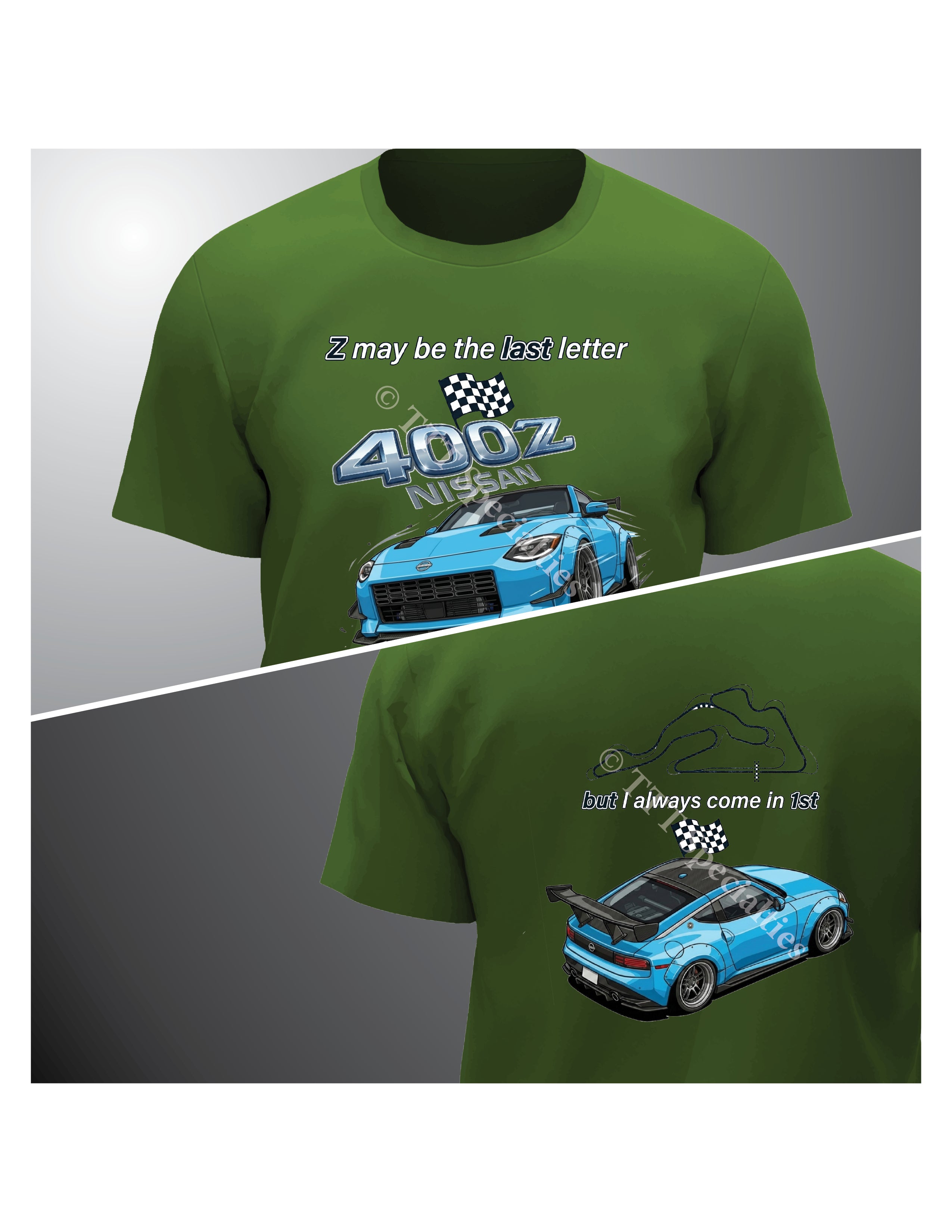 Z_Last_1st_400z - Short Sleeve T-Shirt