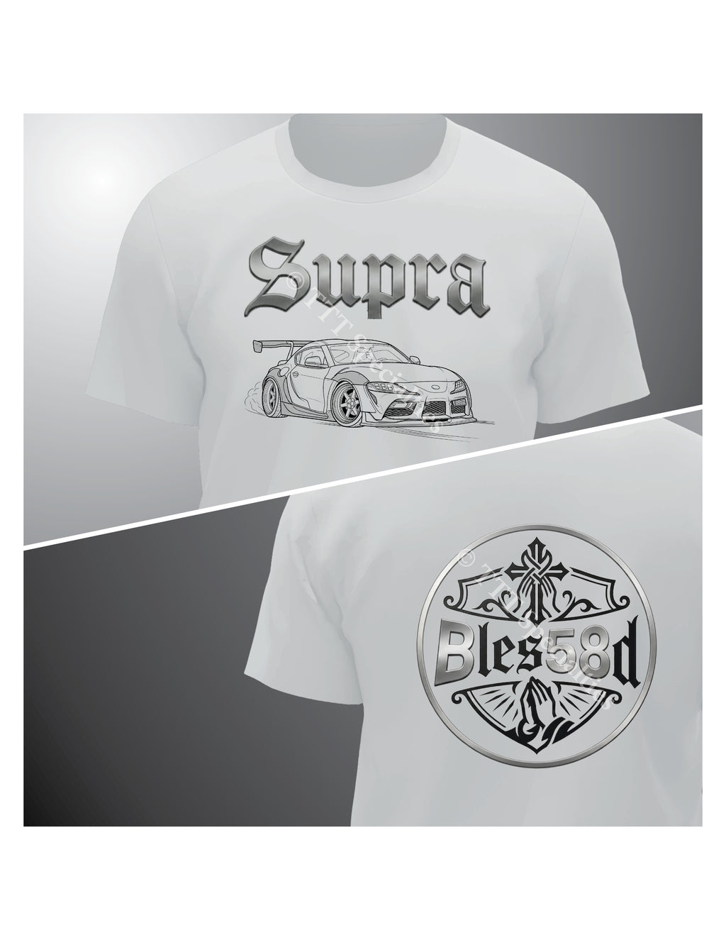 Short Sleeve T-Shirt_Blessed
