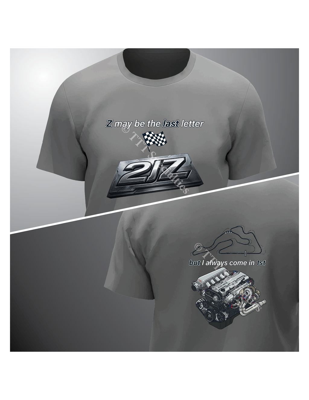 Z_Last_1st_2JZ - Short Sleeve T-Shirt