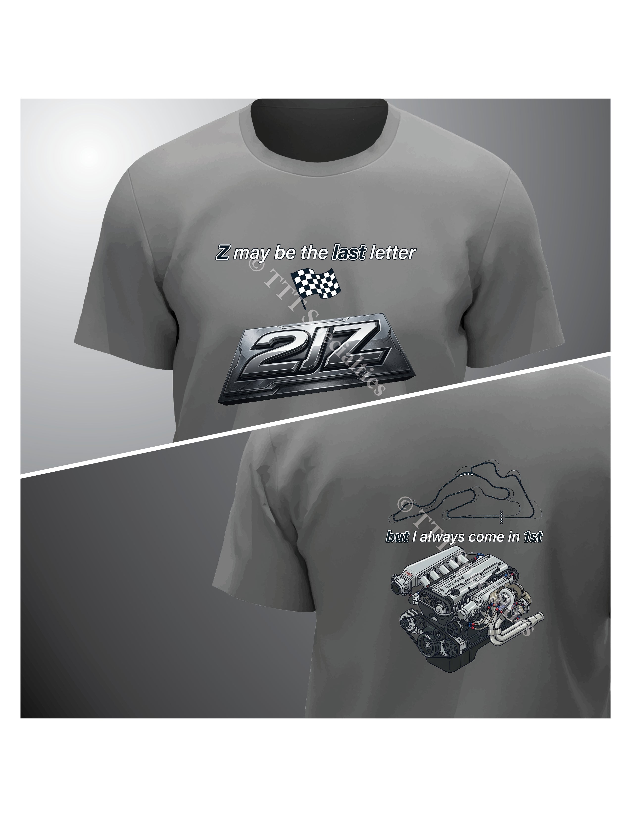 Z_Last_1st_2JZ - Short Sleeve T-Shirt