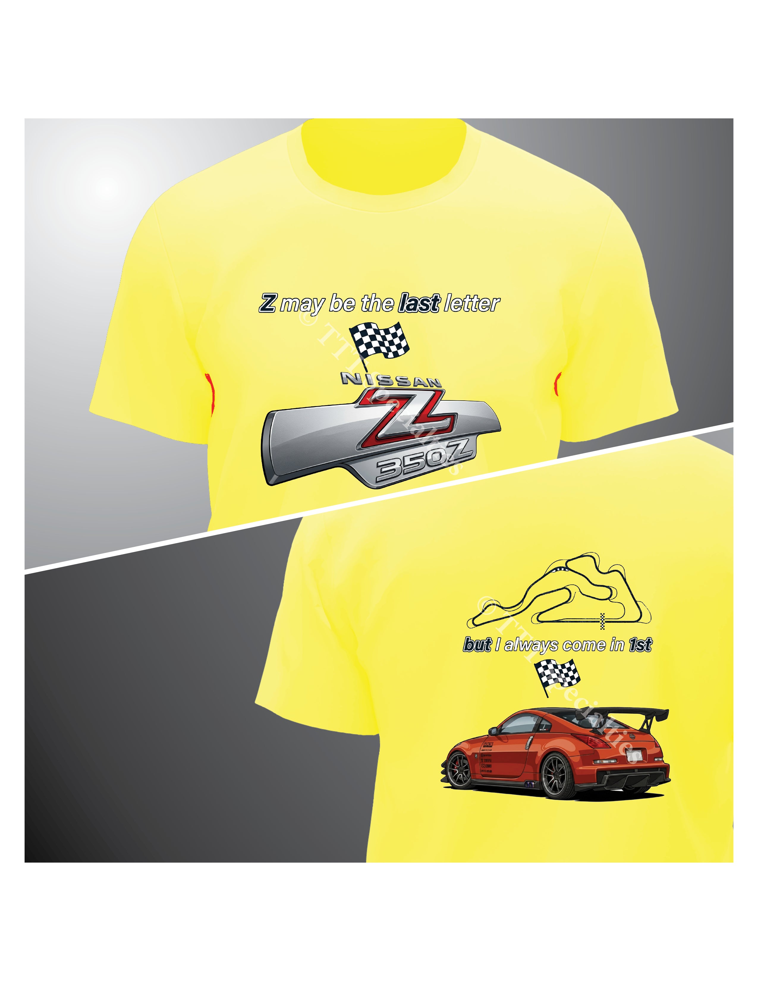 Z_Last_1st_350z - Short Sleeve T-Shirt