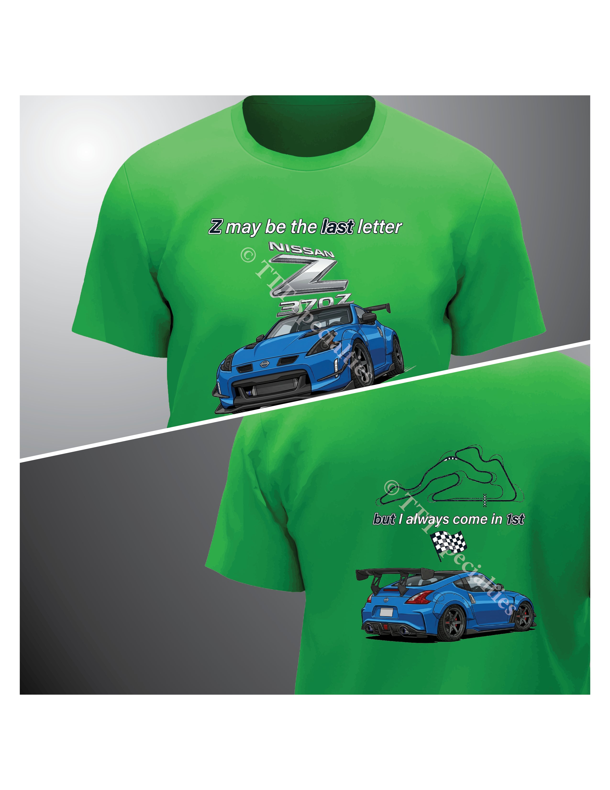 Z_Last_1st_370z - Short Sleeve T-Shirt