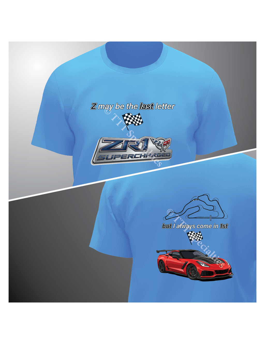 Z_Last_1st_ZR1 - Short Sleeve T-Shirt