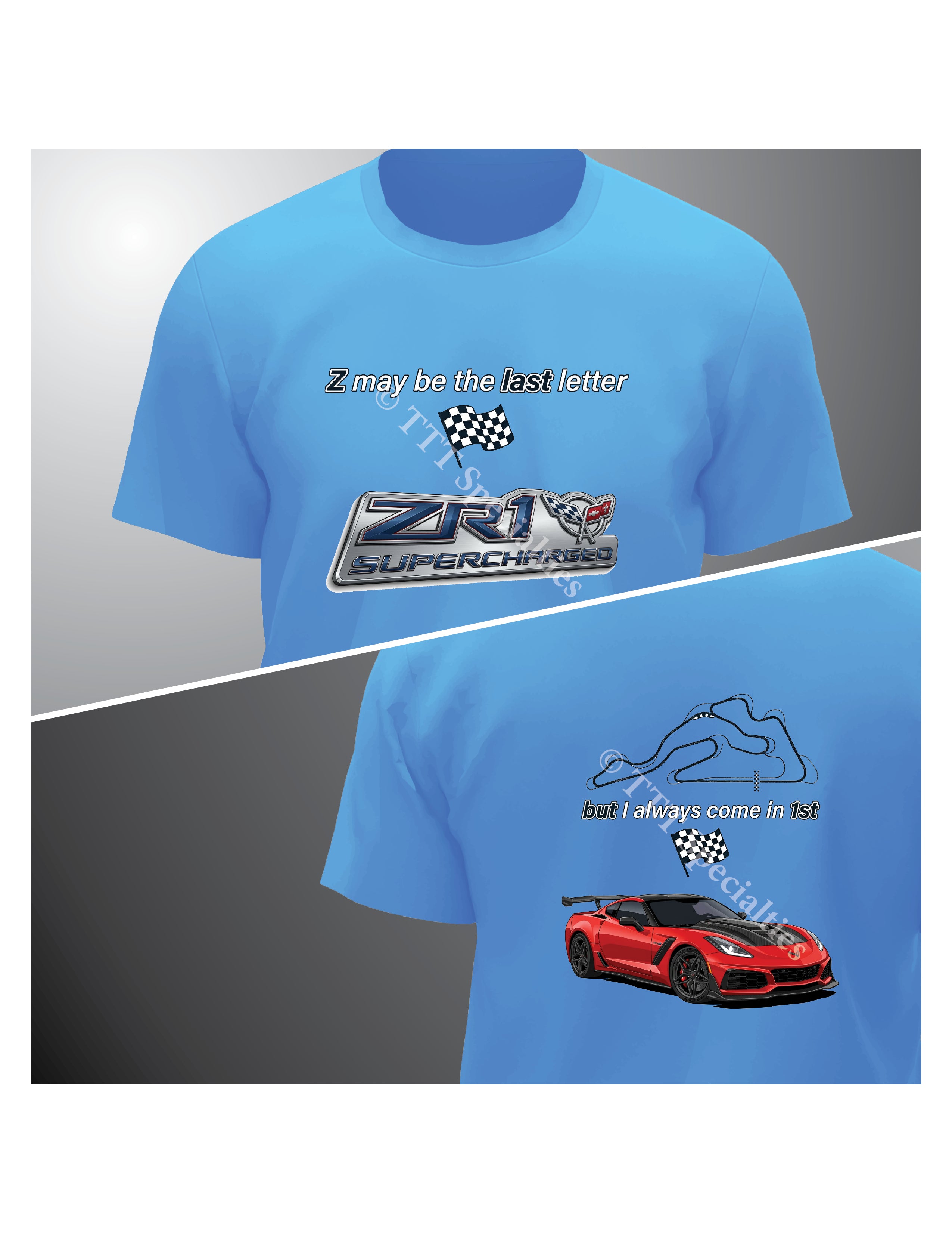 Z_Last_1st_ZR1 - Short Sleeve T-Shirt